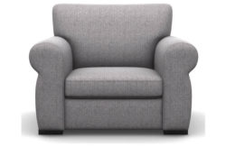 Heart of House Chloe Fabric Chair - Ash